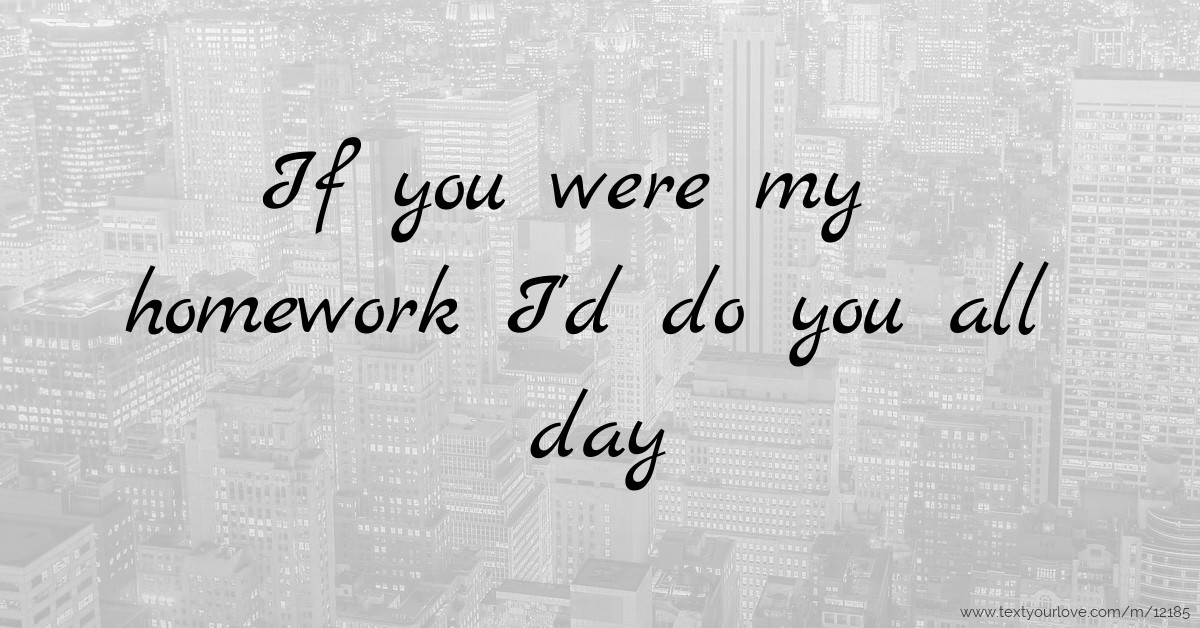 Why homework is good picture