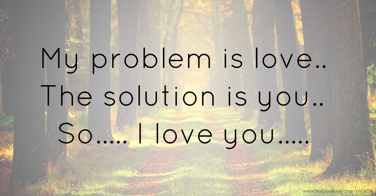 love problem solution