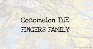 Cocomelon THE FINGERS FAMILY